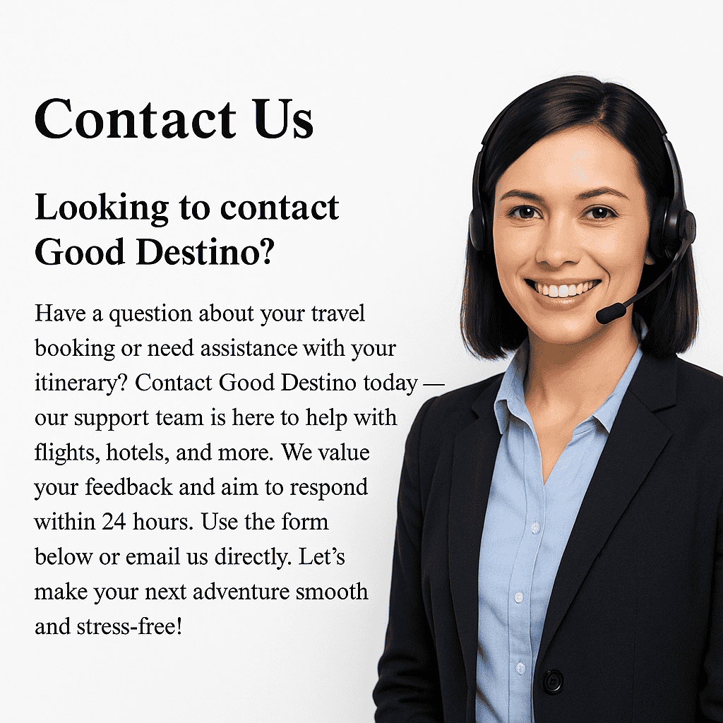 Good Destino Contact Us Contact Us