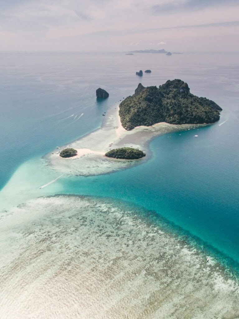 Ile aux Cerfs Mauritius aerial island view Mauritius Travel Guide: A Tropical Paradise Beyond Imagination Île aux Cerfs Mauritius aerial island view