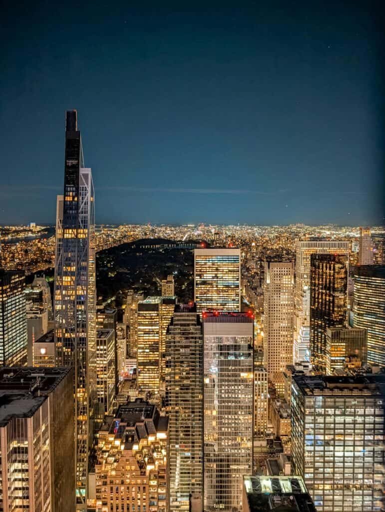 Breathtaking New York City Skyline at Night