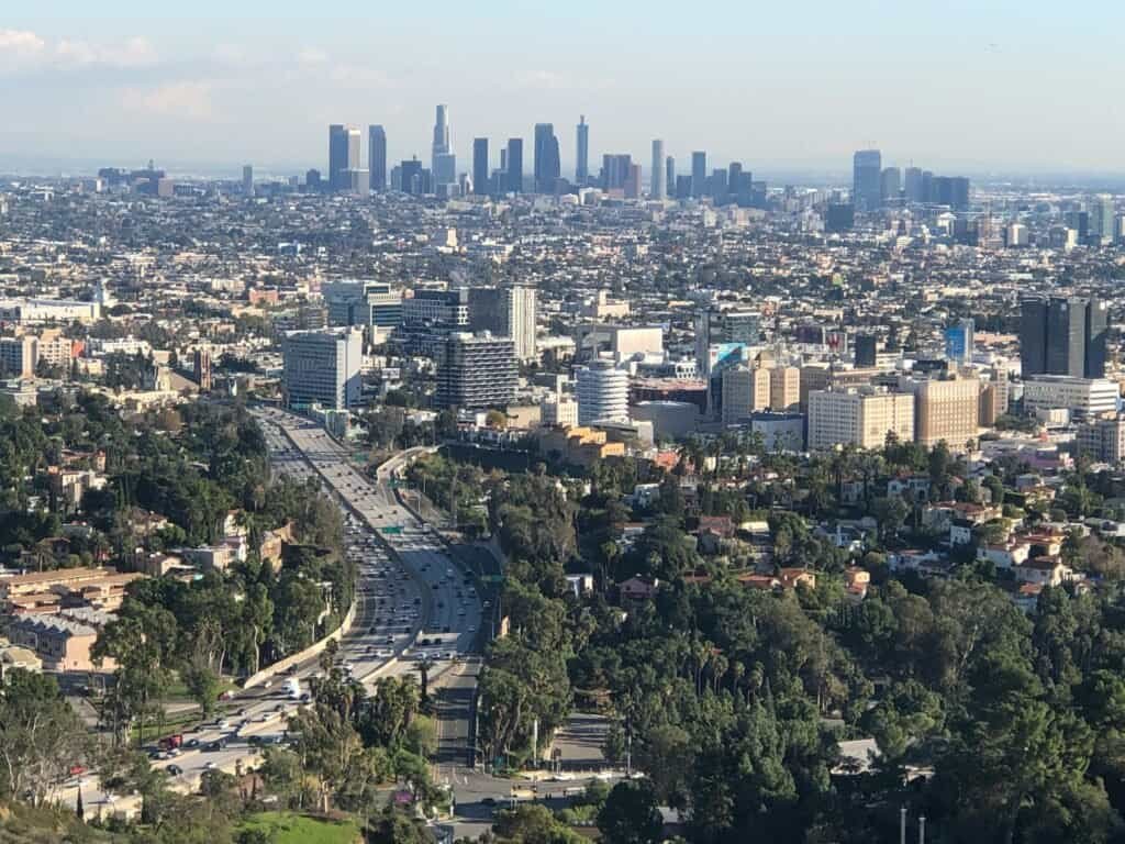 Aerial View of a Dense City Green Trees Los Angeles USA Los Angeles Travel Guide 2026 | Best Places, Things to Do & Travel Tips Aerial View of a Dense City Green Trees, Los Angeles, USA