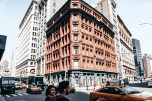 Bustling Streets of Soho, New York City, USA