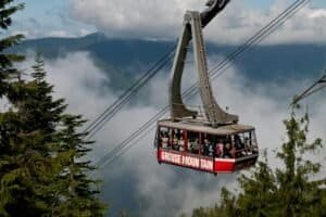 Cable Car, Grouse Mountain, North Vancouver, BC, Canada