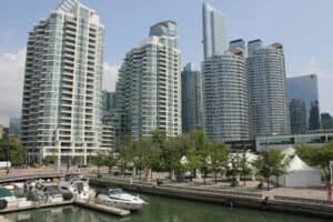 Harbourfront walk, Toronto, Canada