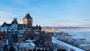 Quebec City Skyline In Winter Quebec QC Canada Quebec City Travel Guide 2026 – Best Places, Itinerary & Travel Tips Quebec City Skyline In Winter, Québec, QC, Canada