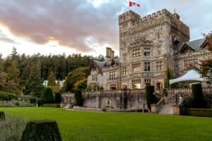 Stone Castle With Green Grass Front Yard Victoria BC Canada Is Canada Expensive to Visit? Canada Travel Cost & Budget Guide 2026 Stone Castle With Green Grass Front Yard, Victoria, BC, Canada