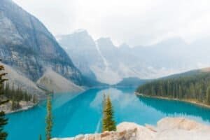 Stunning View of Moraine Lake in Banff National Park Canada Western Canada Itinerary 10–14 Days – Banff, Jasper, Rockies & Vancouver Stunning View of Moraine Lake in Banff National Park, Canada
