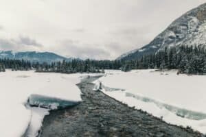 Stunning Winter Landscape in Alberta, Canada