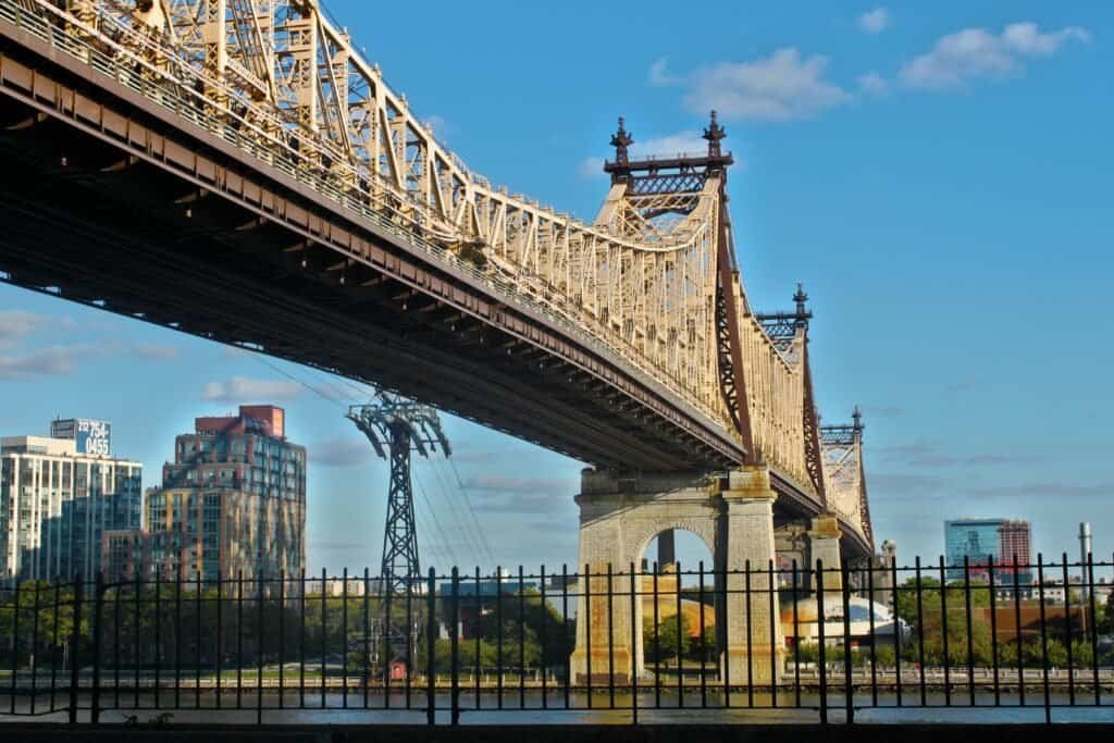 The Queensboro Bridge Across the East River, New York, USA