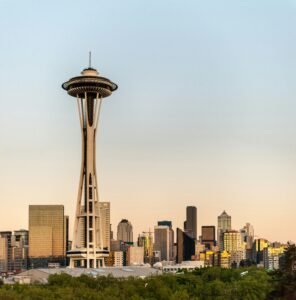 The Space Needle Observation Tower in Seattle Washington USA Best Places to Visit in the USA 2026 | Top Cities, Nature & Travel Guide The Space Needle Observation Tower in Seattle, Washington, USA