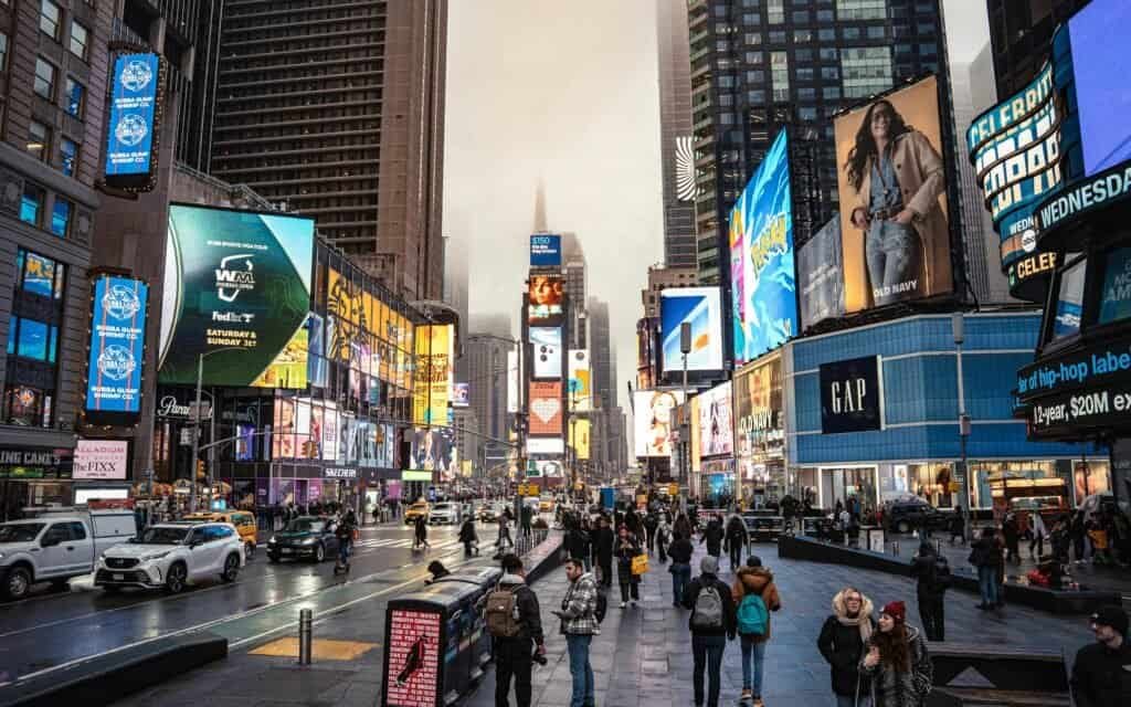 Times Square in New York City, USA