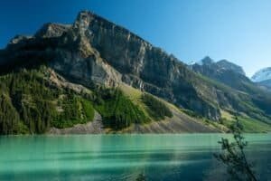 View of Lake Louise, Alberta, Canada