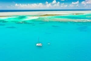 A Boat in the Ocean, Mauritius