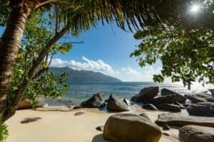 Big Rocks on the Beach, Seychelles