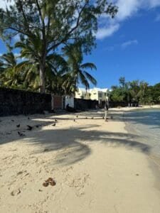 Scenic Beachfront at Blue Bay, Mauritius