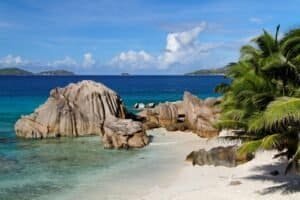 White Sandy Beach, Seychelles