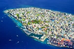 Aerial View of Male City, Maldives