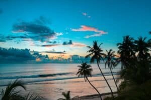 Beautiful Sunset View, Fuvahmulah, Maldives