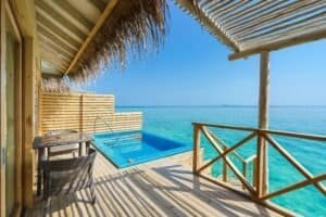 Luxury Overwater Villa with Private Pool in Maldives