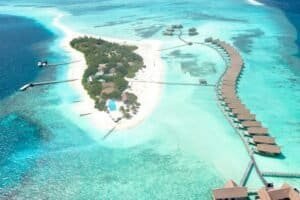 Luxury Resort on Kaafu Atoll, Maldives