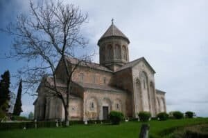 Historic Orthodox church in Telavi, Georgia